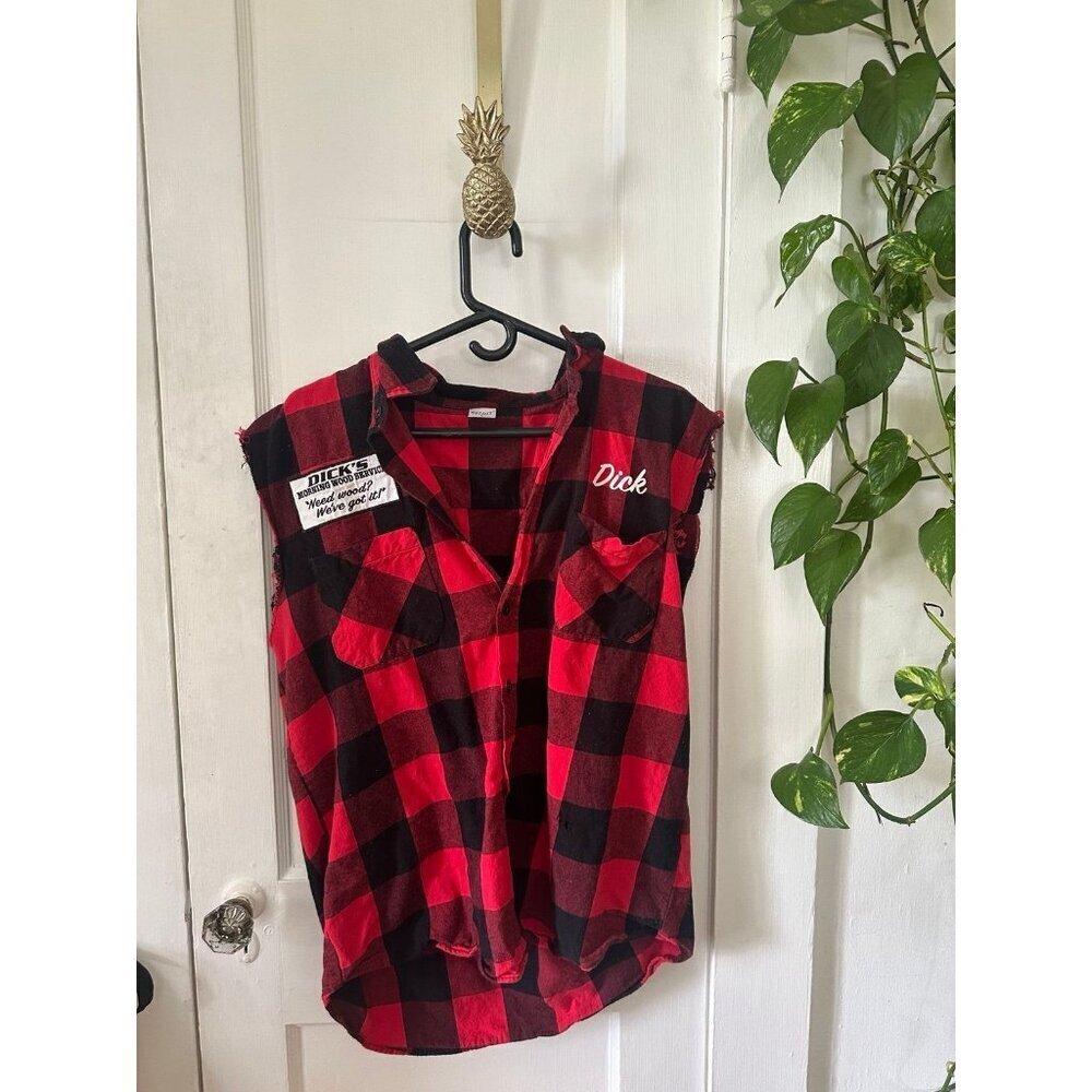 Spirit halloween adult size large DICK’s WOOD Halloween costume vest
